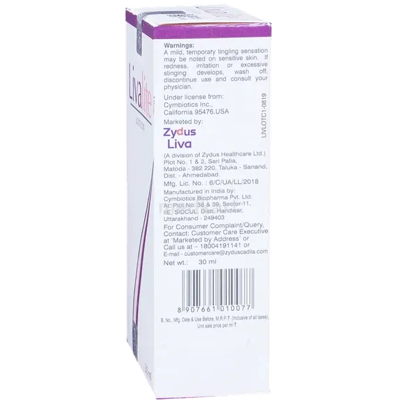 livalite lotion 30 ml